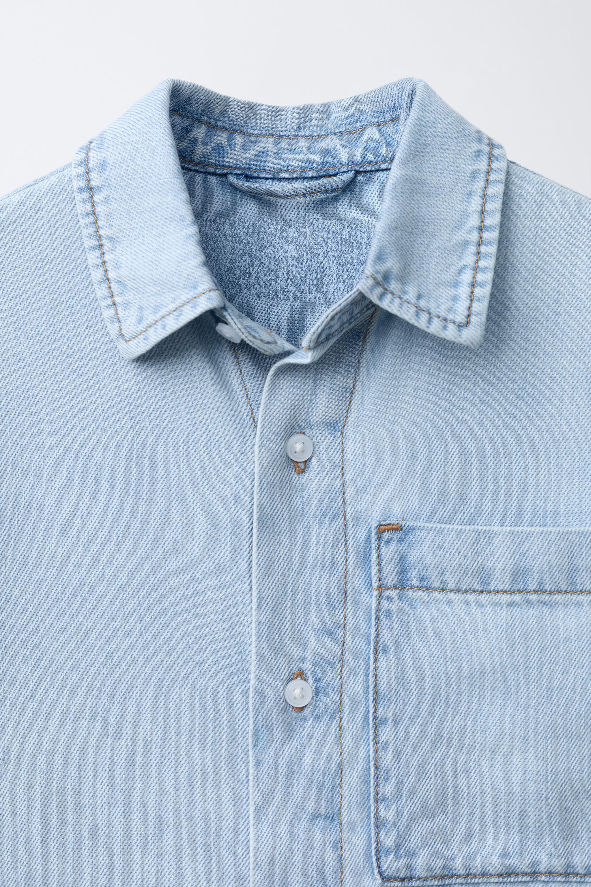 CHEMISE EN DENIM FLUIDE